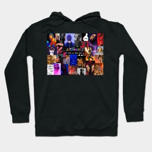 La flame collage Hoodie